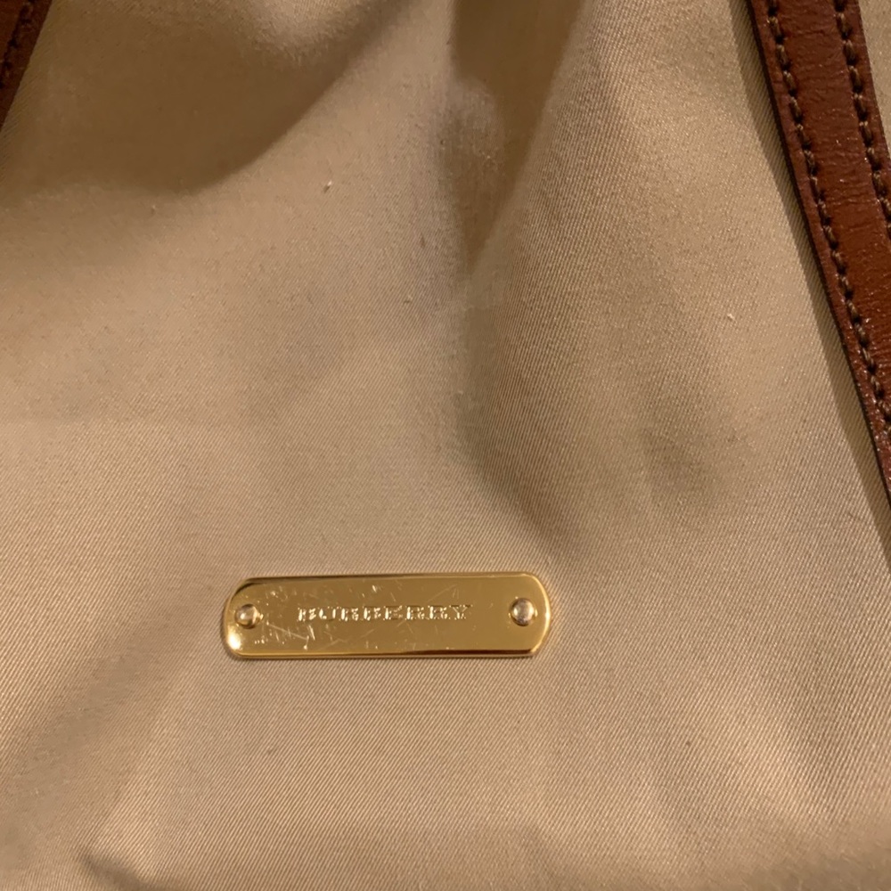 Burberry fabric tote - Picture 4 of 5